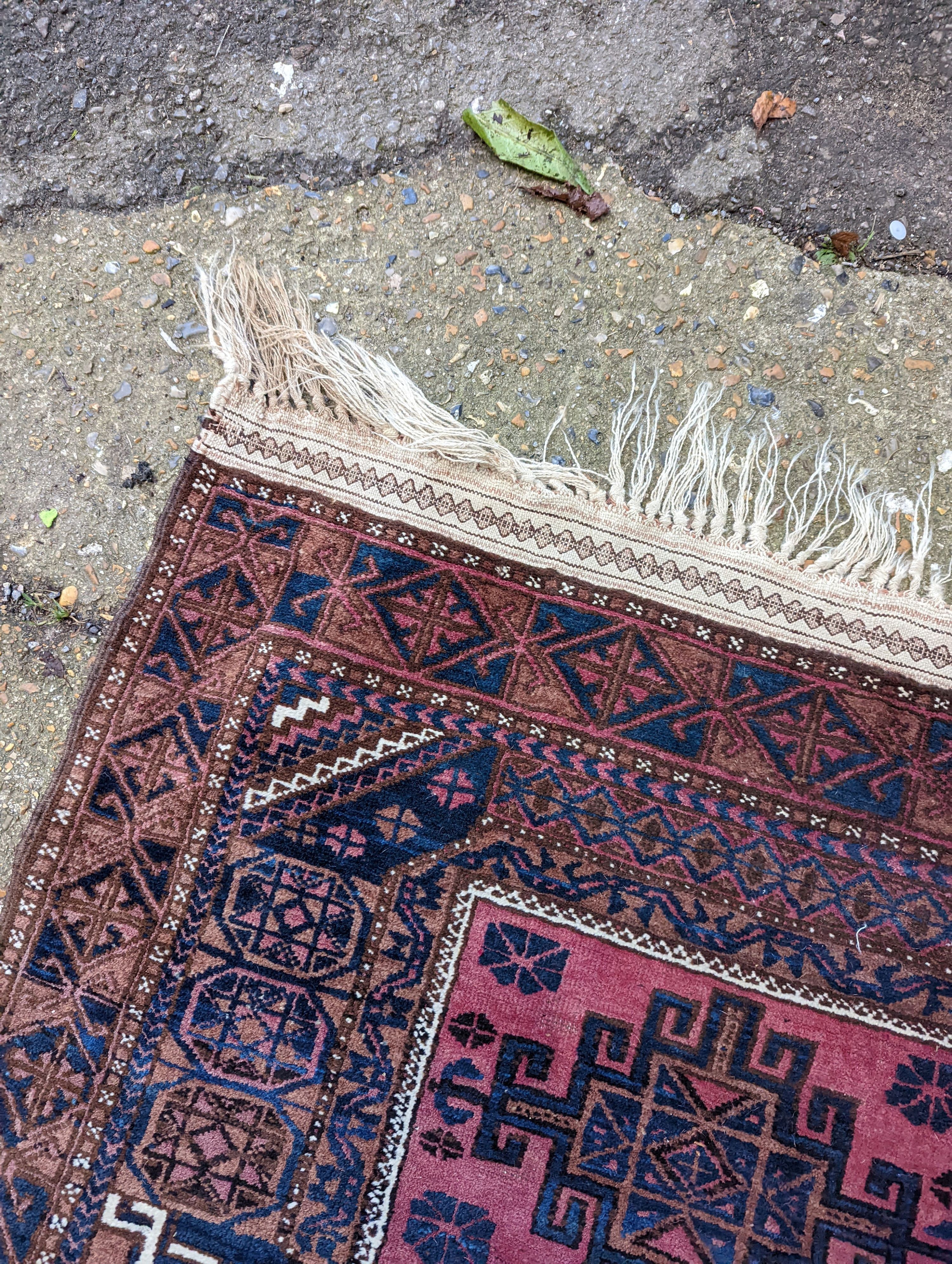 A Bokhara rug, 180 x 101cm